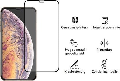 Forterra iPhone XR Screenprotector Gehard Glas - Full Screen