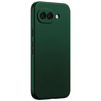 Forterra Google Pixel 10a Hoesje Siliconen Backcover Lichtgewicht - Donkergroen