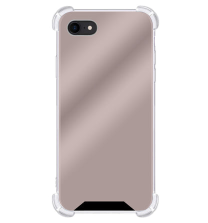 Forterra iPhone SE 2022 Hoesje Shockproof Backcover Siliconen - Rosé goud