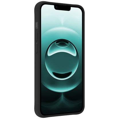 Forterra iPhone 16e Hoesje Siliconen Backcover Lichtgewicht - Zwart