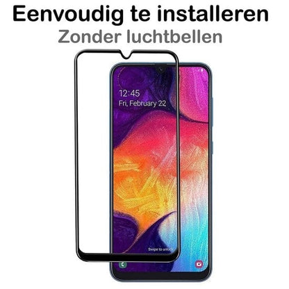 Forterra Samsung A20 Screenprotector Gehard Glas - Full Screen