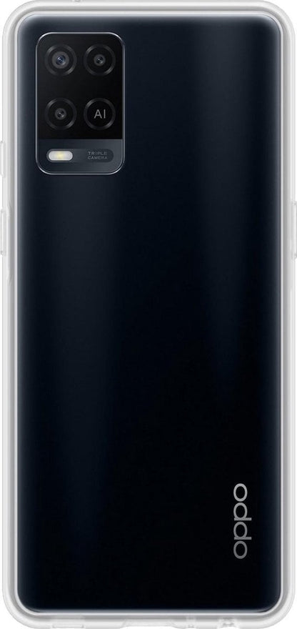 Forterra OPPO A54 Hoesje Siliconen Backcover Lichtgewicht - Transparant