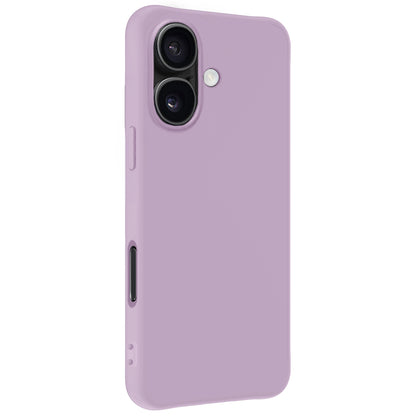 Forterra iPhone 16 Plus Hoesje Siliconen Backcover Lichtgewicht - Lila