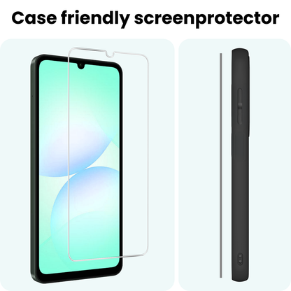 Forterra Samsung A07 Screenprotector Gehard Glas - Anti-kras