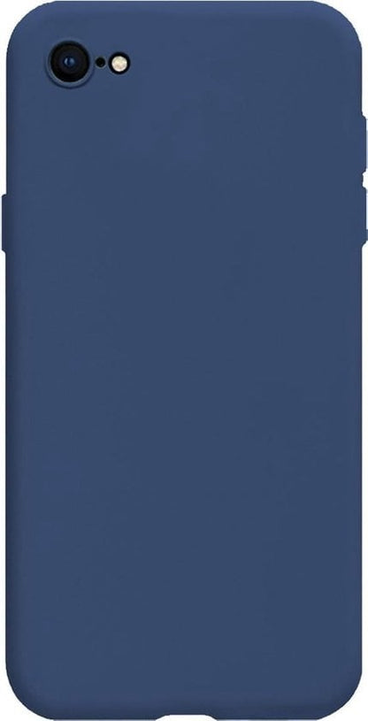 Forterra iPhone 7 Hoesje Siliconen Backcover Lichtgewicht - Donkerblauw
