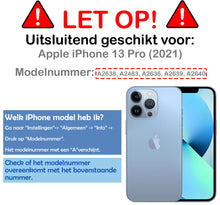 Forterra iPhone 13 Pro Screenprotector Gehard Glas - Anti-kras