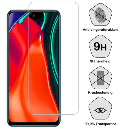 Forterra Poco M3 Pro Screenprotector Gehard Glas - Anti-kras