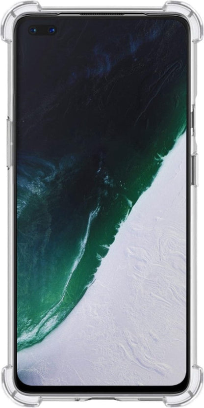 Forterra OnePlus Nord Hoesje Shockproof Backcover Siliconen - Transparant
