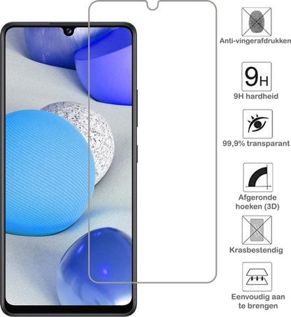 Forterra Samsung A42 Screenprotector Gehard Glas - Anti-kras