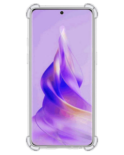 Forterra OPPO Reno 8T 4G Hoesje Shockproof Backcover Siliconen - Transparant