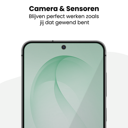 Forterra Privacy Screenprotector Geschikt voor Samsung Galaxy S26 - Met Installatie Kit - Privacy - Beschermglas - Flexibel Glas - Tempered Glass - Screen Protector