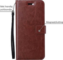 Forterra OnePlus Nord 2 Hoesje Bookcase Cover met Kaarthouder - Bruin