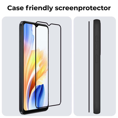 Forterra OPPO A18 Screenprotector Gehard Glas - Full Screen