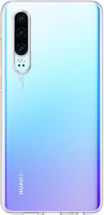 Forterra Huawei P30 Hoesje Siliconen Backcover Lichtgewicht - Transparant