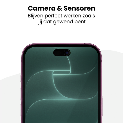 Forterra Privacy Screenprotector Geschikt voor Apple iPhone 18 Pro Max - Met Installatie Kit - Privacy - Beschermglas - Flexibel Glas - Tempered Glass - Screen Protector