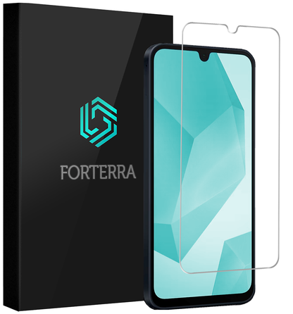 Forterra Samsung A16 Screenprotector Gehard Glas - Anti-kras