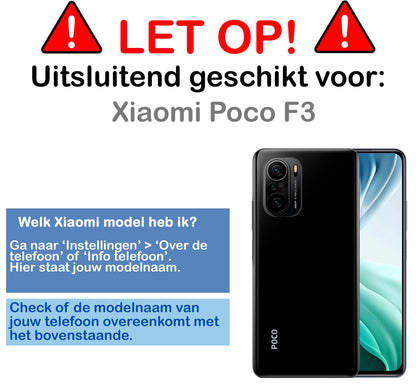 Forterra Poco F3 Hoesje Siliconen Backcover Lichtgewicht - Transparant