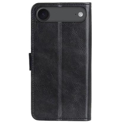 Forterra iPhone Air Hoesje Bookcase Cover met Kaarthouder - Zwart