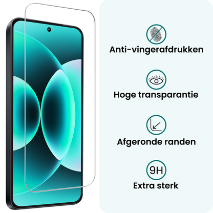 Forterra Xiaomi 17 Screenprotector Gehard Glas - Anti-kras