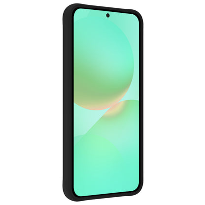 Forterra Samsung A36 Hoesje Siliconen Backcover Lichtgewicht - Zwart