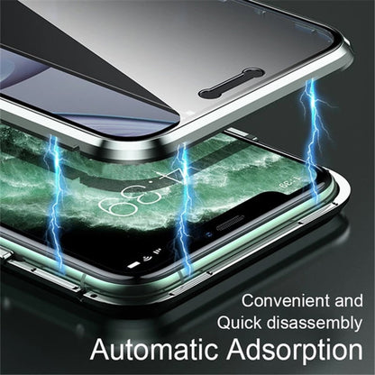 Forterra iPhone 13 Pro Max Hoesje Magneet Hard Case Shockproof - Zilver