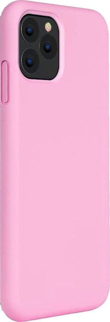Forterra iPhone 11 Pro Max Hoesje Siliconen Backcover Lichtgewicht - Roze
