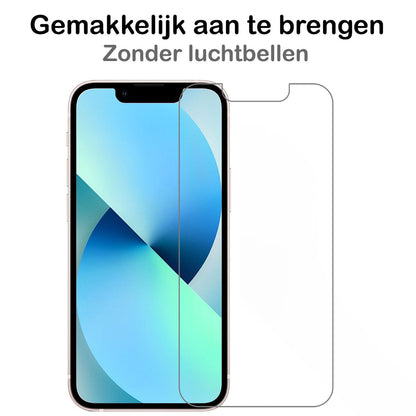 Forterra iPhone 14 Plus Screenprotector Gehard Glas - Anti-kras