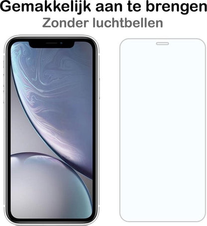 Forterra iPhone XR Screenprotector Gehard Glas - Volledige dekking