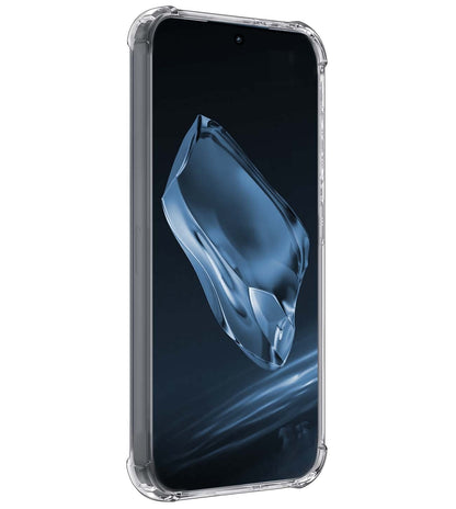 Forterra OnePlus 12 Hoesje Shockproof Backcover Siliconen - Transparant
