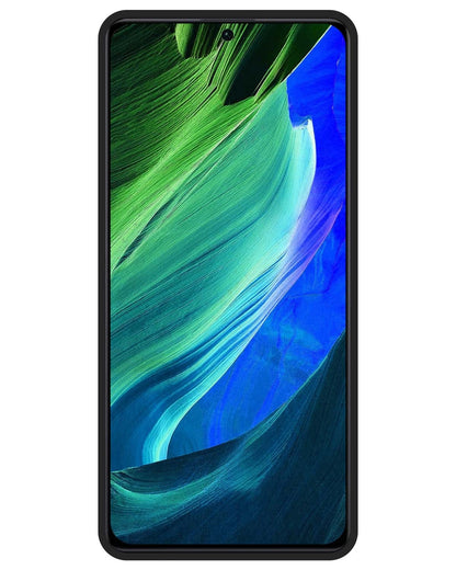 Forterra Xiaomi Redmi Note 12 Pro Hoesje Siliconen Backcover Lichtgewicht - Zwart