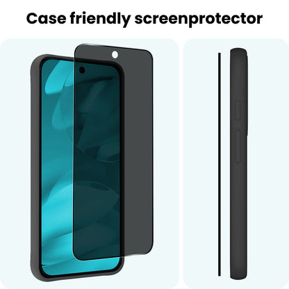 Forterra Google Pixel 9a Screenprotector Gehard Glas - Privacy