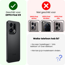 Forterra OPPO Find X9 Hoesje Shockproof Backcover Siliconen - Transparant
