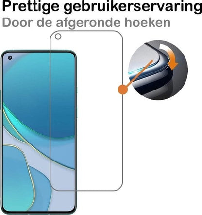 Forterra OnePlus 8T Screenprotector Gehard Glas - Anti-kras