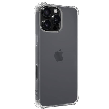 Forterra iPhone 16 Pro Max Hoesje Shockproof Backcover Siliconen - Transparant