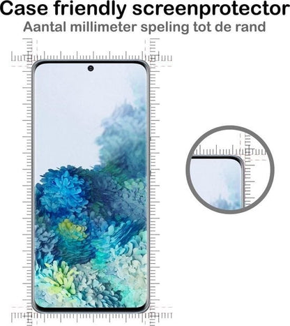 Forterra Samsung S20 Plus Screenprotector Gehard Glas - Full Screen