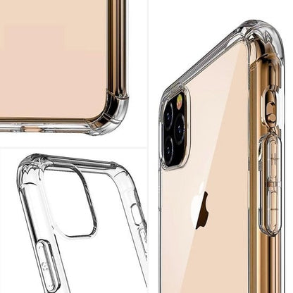 Forterra iPhone 11 Pro Max Hoesje Shockproof Backcover Siliconen - Transparant