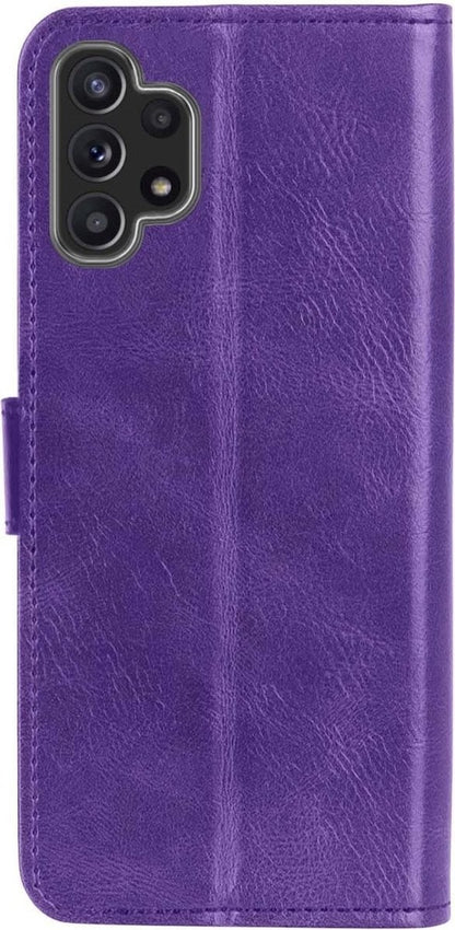 Forterra Samsung A32 4G Hoesje Bookcase Cover met Kaarthouder - Paars