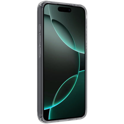 Forterra iPhone 16 Pro Hoesje Siliconen Backcover Lichtgewicht - Transparant