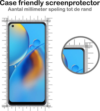 Forterra OPPO A74 4G Screenprotector Gehard Glas - Anti-kras