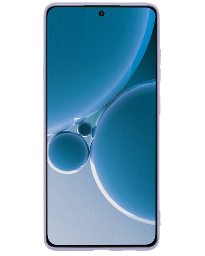 Forterra OnePlus Nord 3 Hoesje Siliconen Backcover Lichtgewicht - Lila