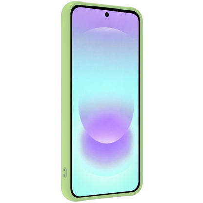 Forterra Samsung A37 Hoesje Siliconen Backcover Lichtgewicht - Groen