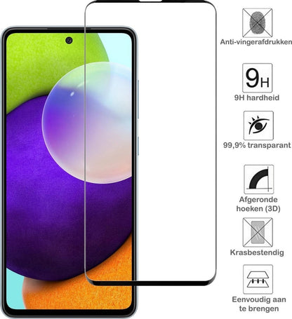 Forterra Samsung A52 Screenprotector Gehard Glas - Full Screen