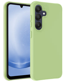 Forterra Samsung A25 Hoesje Siliconen Backcover Lichtgewicht - Groen