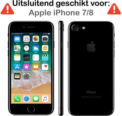 Forterra iPhone 7/8/SE 2020 Hoesje Siliconen Backcover Lichtgewicht - Transparant