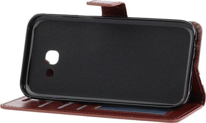 Forterra Samsung Galaxy A5 2017 Hoesje Bookcase Cover met Kaarthouder - Bruin