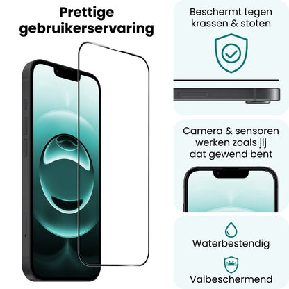 Forterra iPhone 16e Screenprotector Gehard Glas - Full Screen