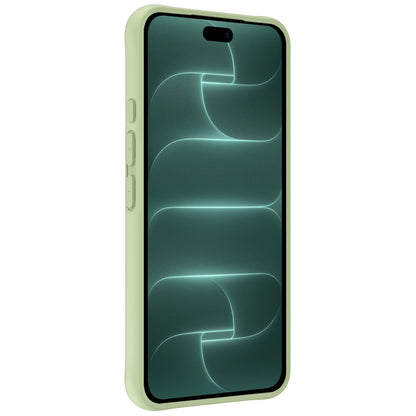 Forterra iPhone 18 Pro Max Hoesje Siliconen Backcover Lichtgewicht - Groen