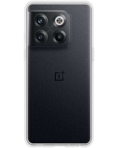 Forterra OnePlus 10T Hoesje Siliconen Backcover Lichtgewicht - Transparant