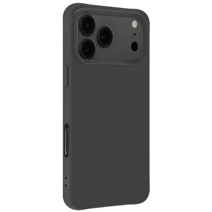 Forterra iPhone 17 Pro Hoesje Siliconen Backcover Lichtgewicht - Zwart