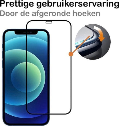 Forterra iPhone 12 Pro Max Screenprotector Gehard Glas - Full Screen